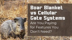 Boar Blanket vs Cellular Gate Systems