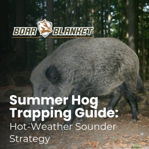 Summer Hog Trapping Guide: Hot-Weather Sounder Strategy